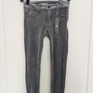 NWT Tractr Girls Velvet Skinny Pants - Size 12